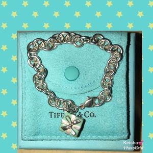 Tiffany&co authentic Charm bracelet with Blue box
